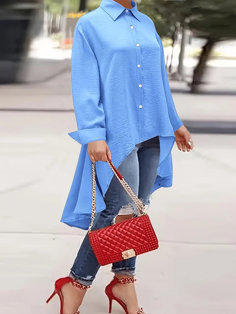 Blouse Off Shoulder - Plus Size 2025 Spring Summer New