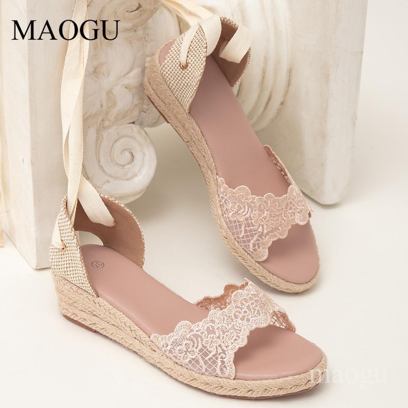 Wedge Espadrille Women - Ladies Boho Wedge Espadrille Sandals Ankle