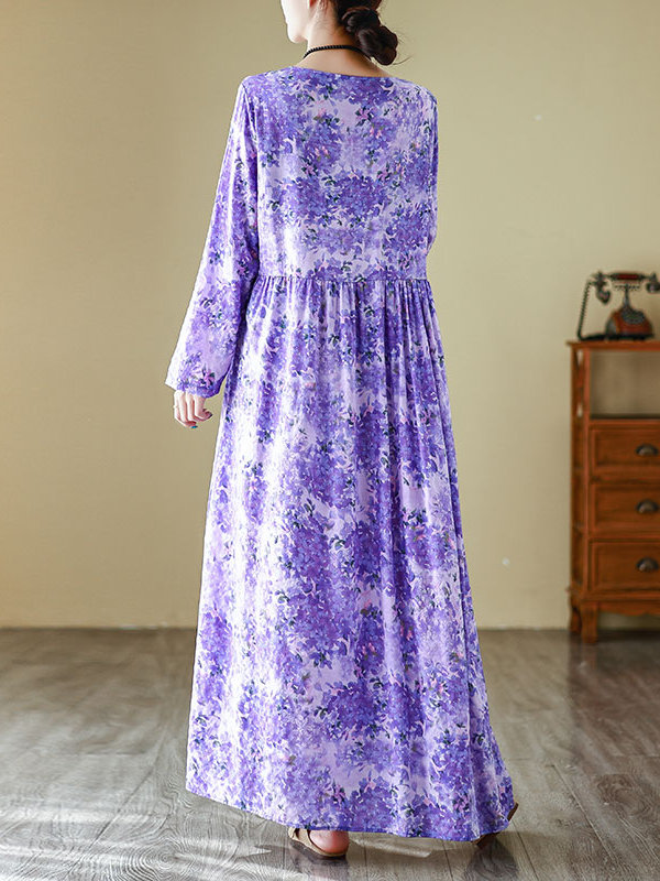 Spring New Style round Neck Lo - đánh giá và giá Linen Dress Wrap