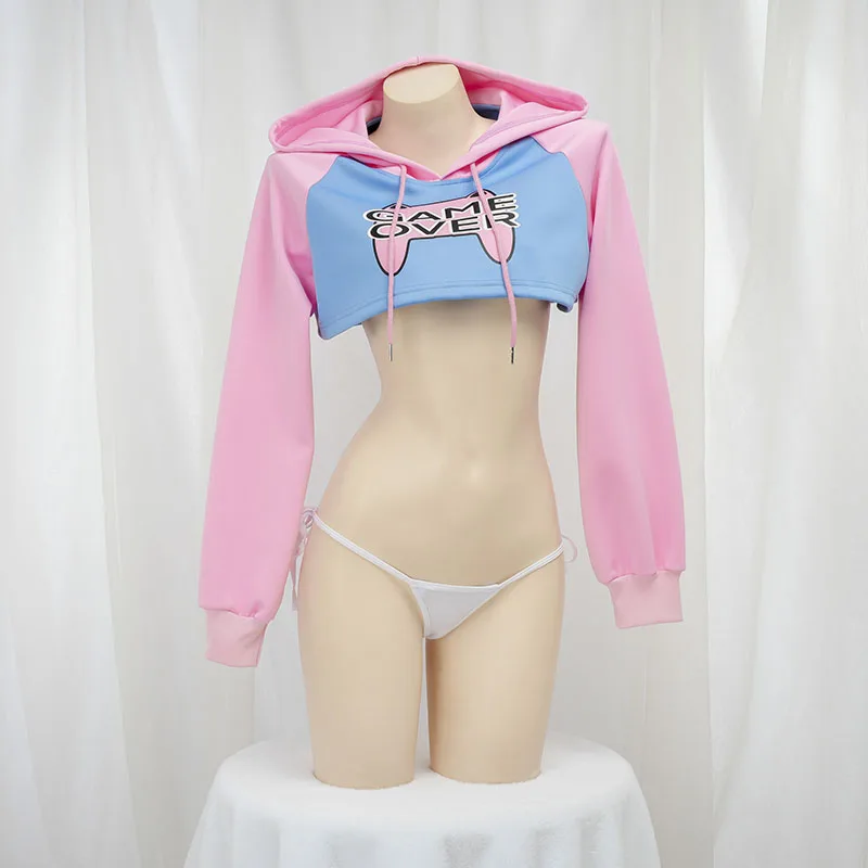 Cute Long Sleeve Crop Top Hood - đánh giá và giá Crop Top Crochet