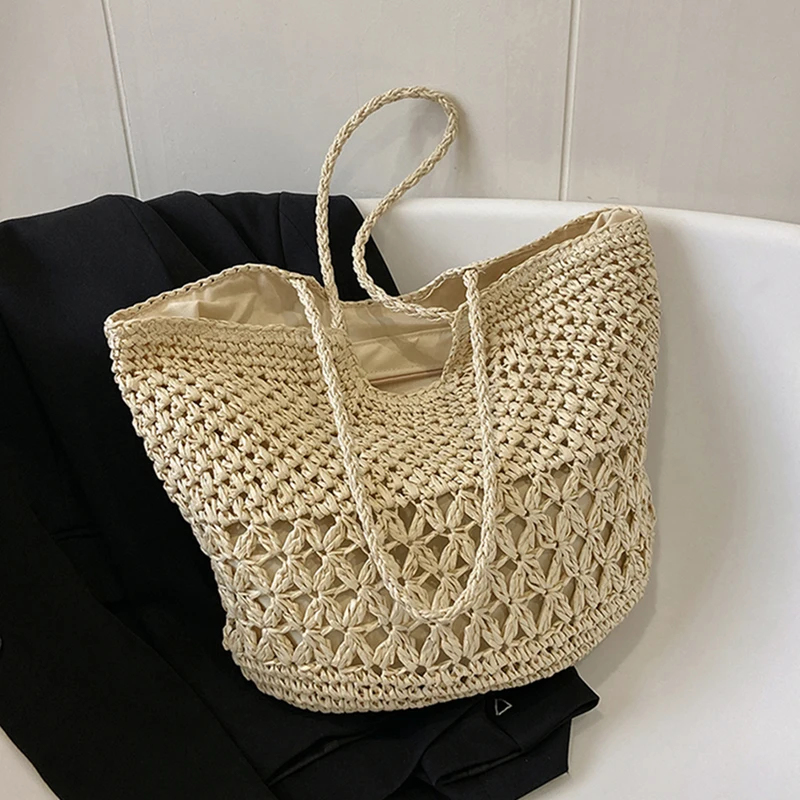Casual Design Straw Weave Bags - đánh giá và giá Crochet Bag Raffia