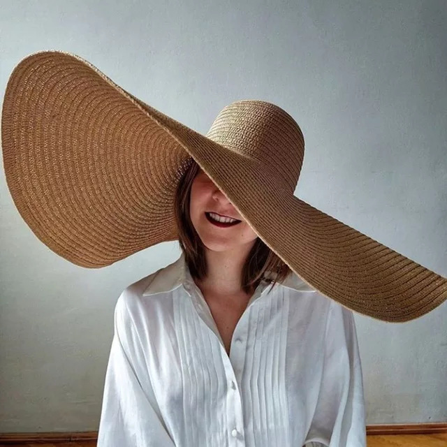 Oversized Beach Straw Hats for - đánh giá và giá Hat Floppy Wide