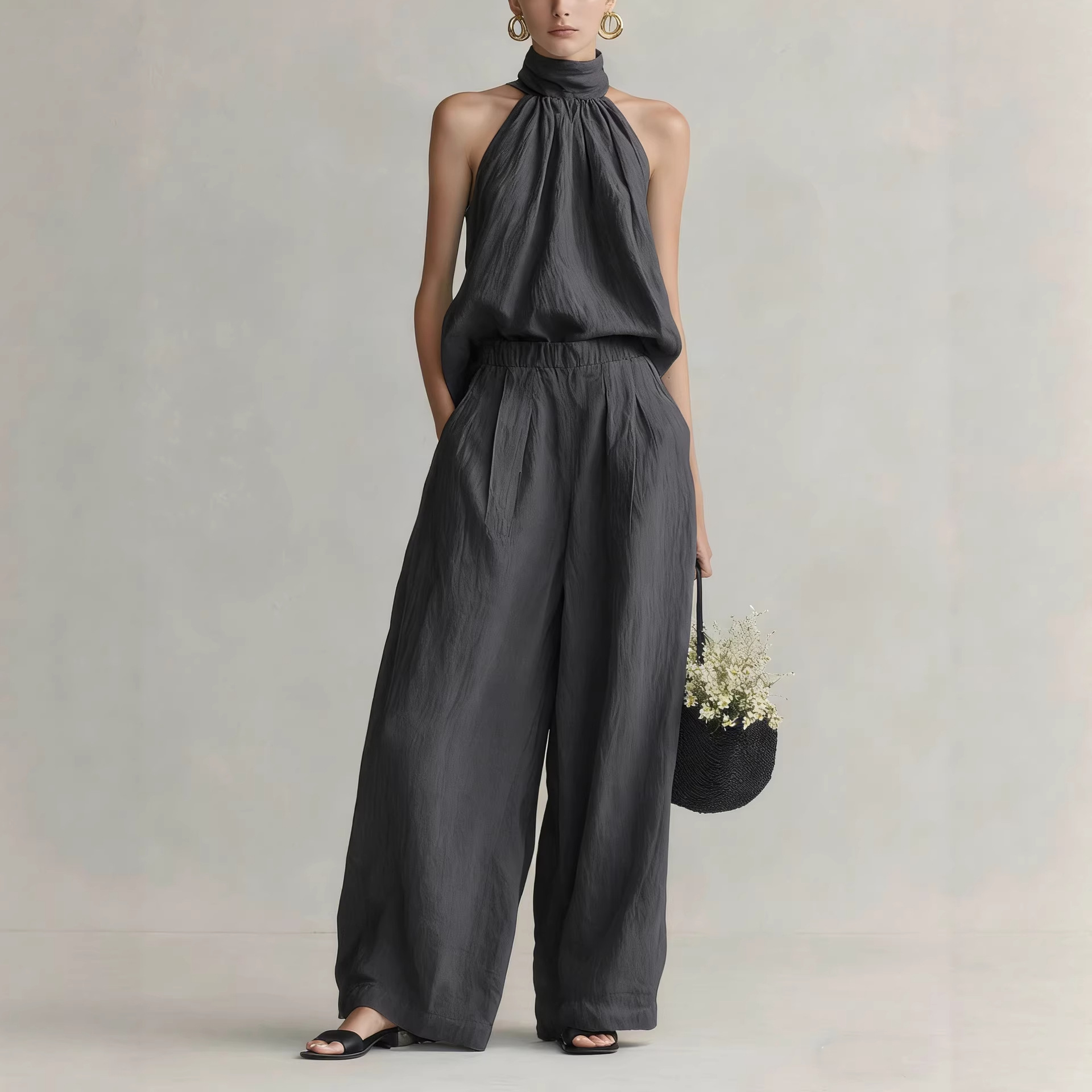 Women's 2026 Summer New Style  - đánh giá và giá Linen Pant Wide