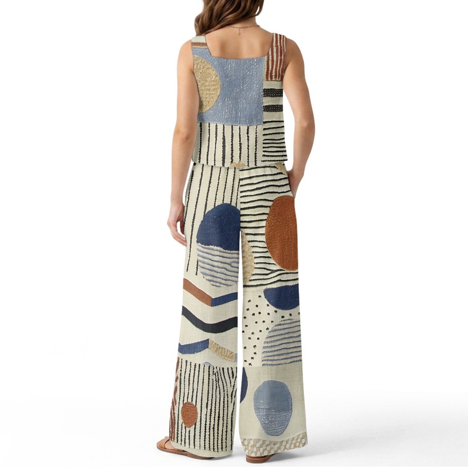 INSTANTARTS Women’s Linen Vest - đánh giá và giá Linen Pant Wide