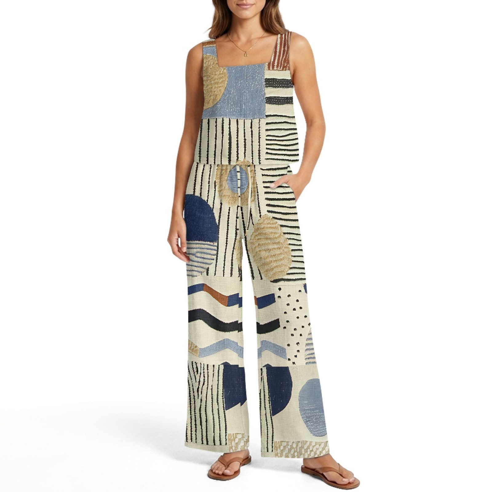 INSTANTARTS Women’s Linen Vest - đánh giá và giá Linen Pant Wide