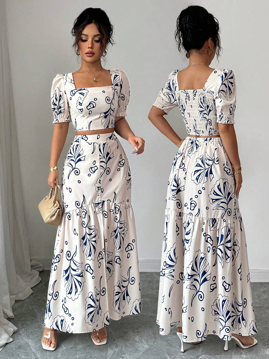 2026 Women Summer Two Piece Ou - đánh giá và giá Romper Floral Print