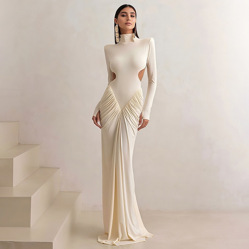 Women Backless Long Dress Turt - đánh giá và giá Maxi Dress Halter