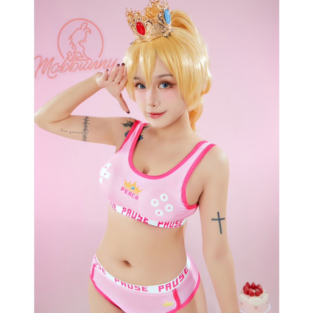 MOBBUNNY Peach Derivative Spor - đánh giá và giá Bralette Triangle Set
