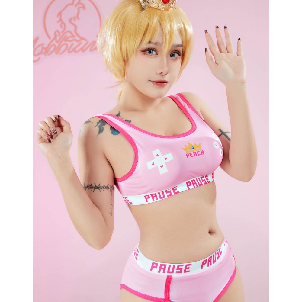 MOBBUNNY Peach Derivative Spor - đánh giá và giá Bralette Triangle Set