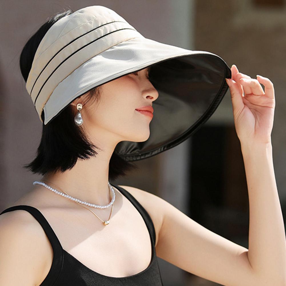 Women Sun Hat with Ponytail Ho - đánh giá và giá Hat Floppy Wide