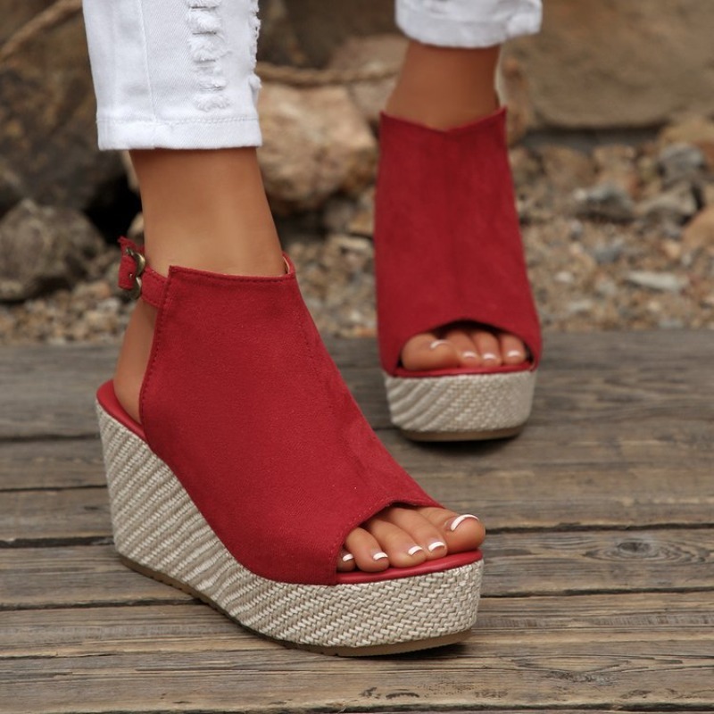 Women Sandals Summer Wedge Pla - đánh giá và giá Wedge Espadrille Women
