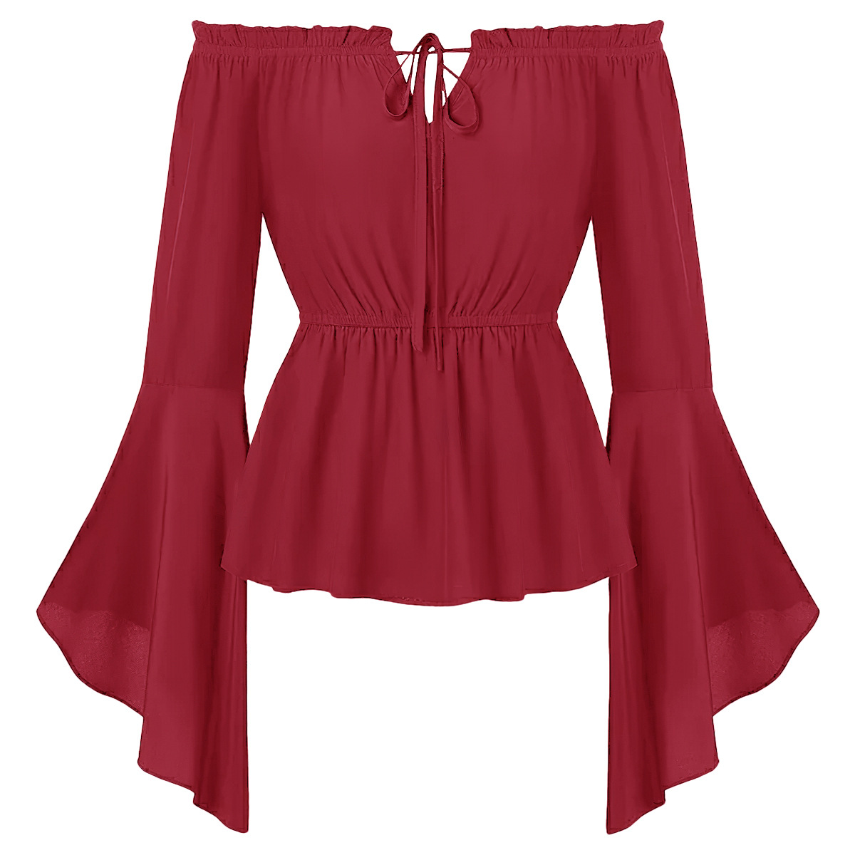 Off Shoulder Medieval Costume  - đánh giá và giá Blouse Off Shoulder