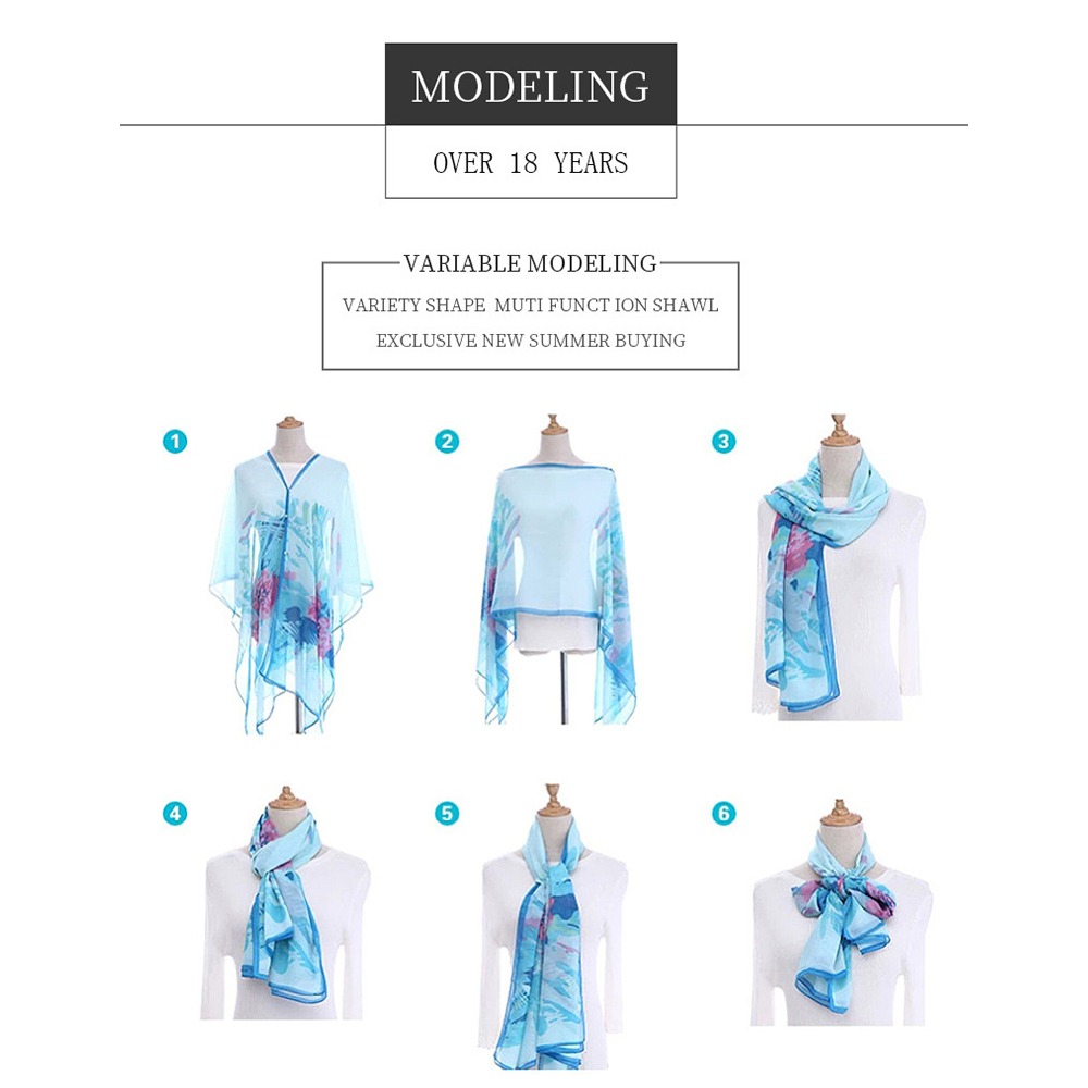 Fashion Solid color Shawl Scar - đánh giá và giá Cover Up Kaftan