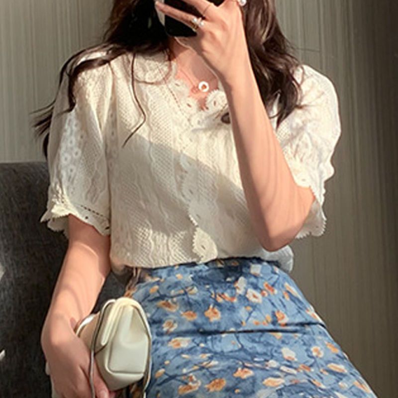Women's Summer Two-Piece Set L - đánh giá và giá Midi Skirt Floral