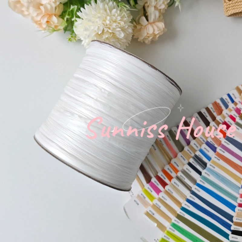 600M Matte Raffia Yarn，330g Ar - đánh giá và giá Crochet Bag Raffia