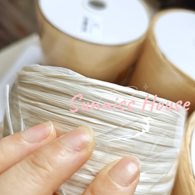 600M Matte Raffia Yarn，330g Ar - đánh giá và giá Crochet Bag Raffia