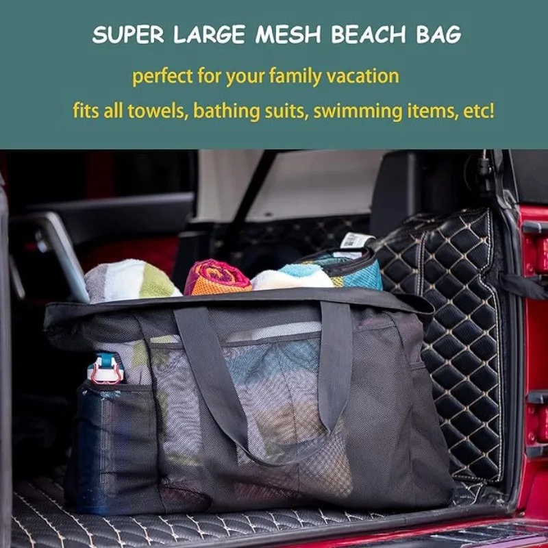 2026 New Large Capacity Mesh B - đánh giá và giá Tote Bag Beach