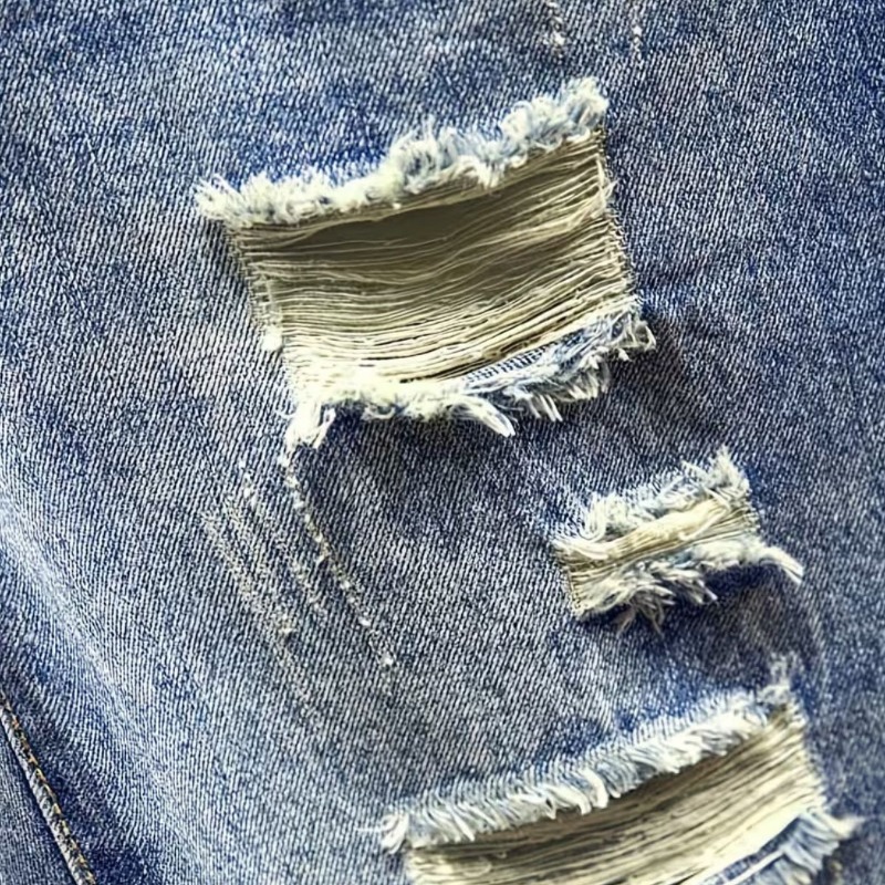 Men Korean Style Distressed De - đánh giá và giá Shorts Denim Frayed