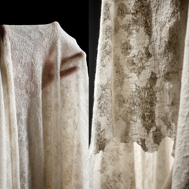 Distressed Vintage Textured Co - đánh giá và giá Linen Dress Wrap