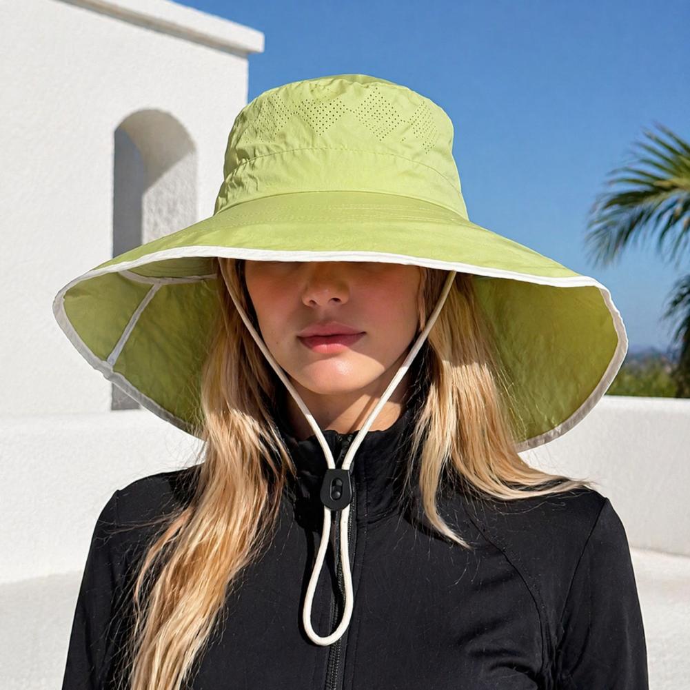 Breathable Mesh Fishing Hat Wo - đánh giá và giá Hat Floppy Wide