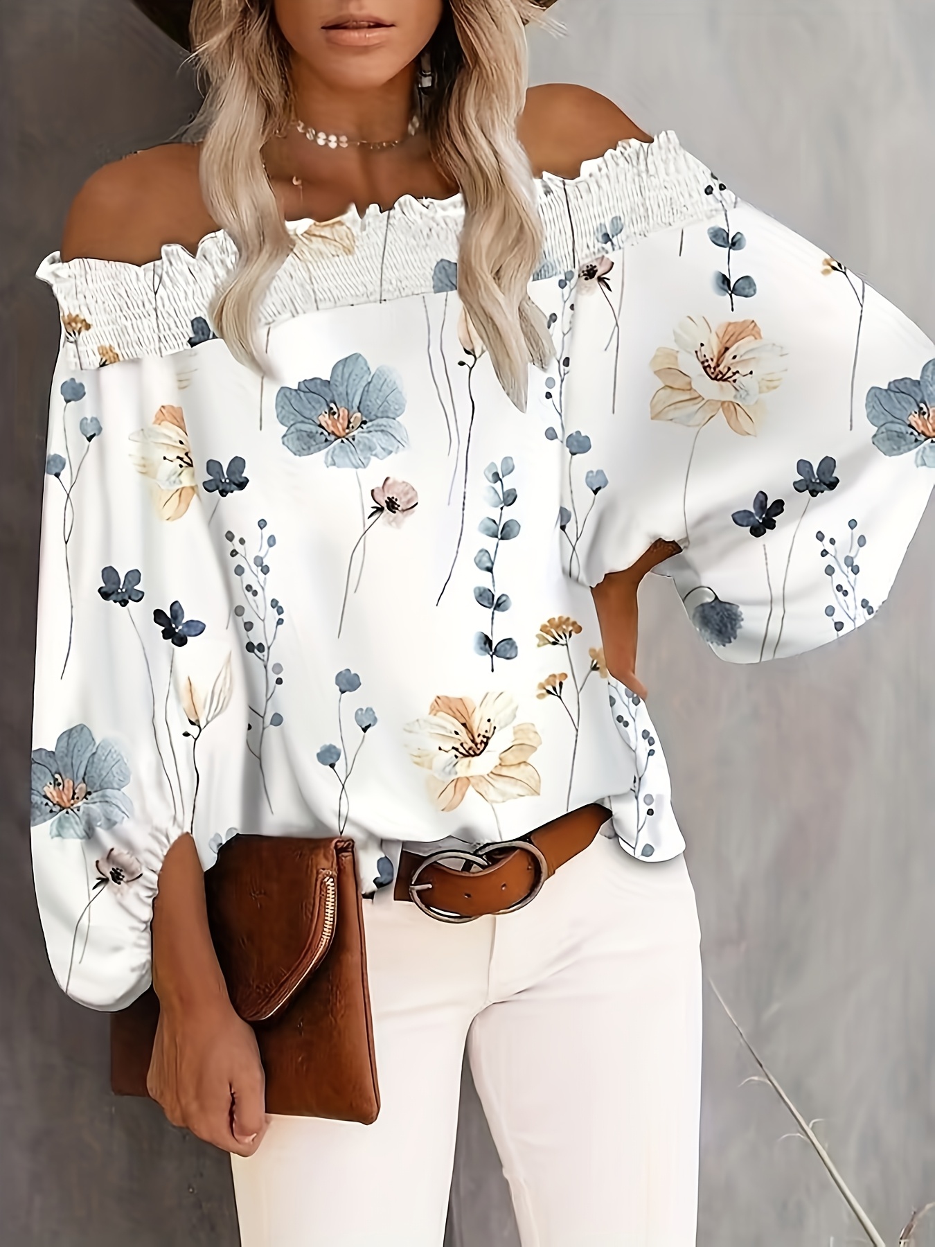 Plus Size New Women's Casual F - đánh giá và giá Blouse Off Shoulder
