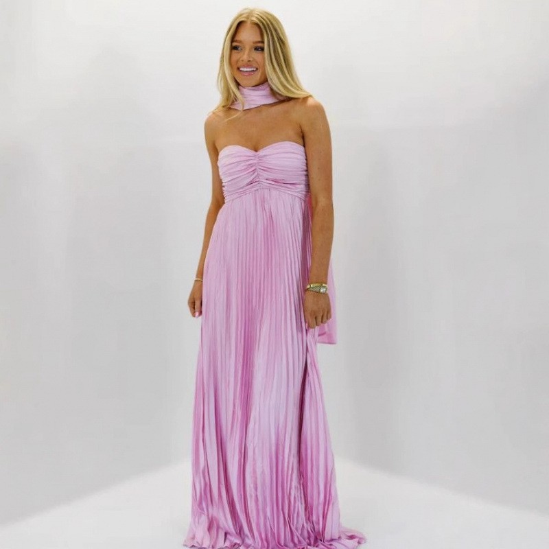 Wedding Guest Dress Elegant Pa - đánh giá và giá Maxi Dress Halter