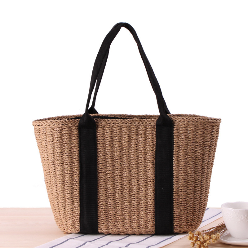 Trendy Straw Women Tote Bag Lu - đánh giá và giá Crochet Bag Raffia