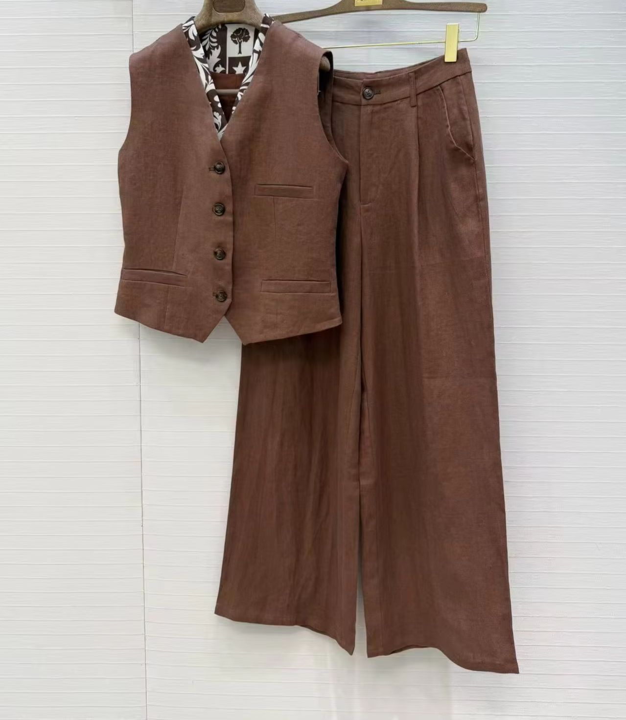 Old Man Qian's linen casual tw - đánh giá và giá Linen Pant Wide