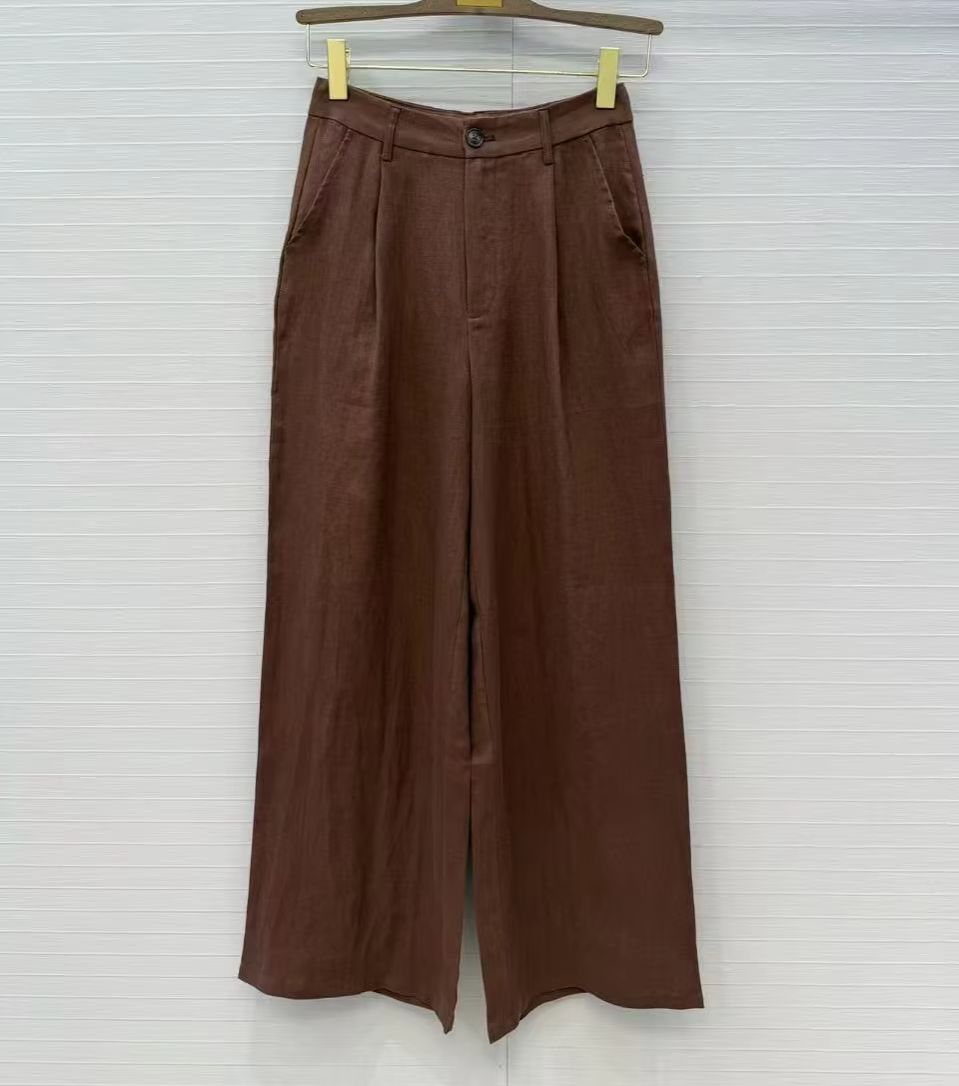 Old Man Qian's linen casual tw - đánh giá và giá Linen Pant Wide
