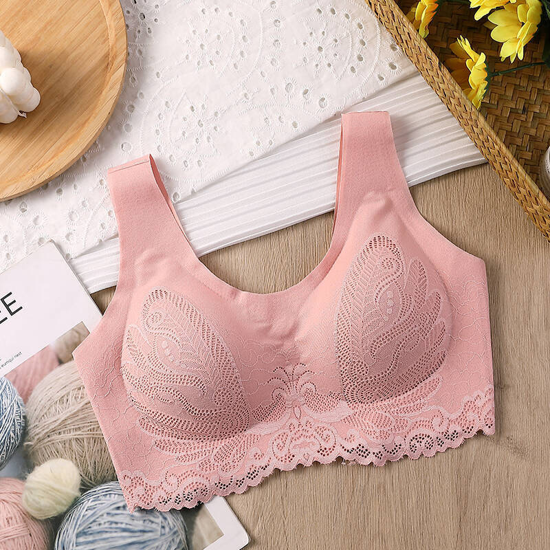 Breathable Latex Bra Seamless  - đánh giá và giá Bralette Triangle Set