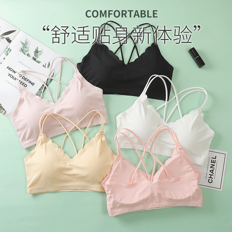 3D Quần Lót Không Đường May Áo - đánh giá và giá Bralette Triangle Set