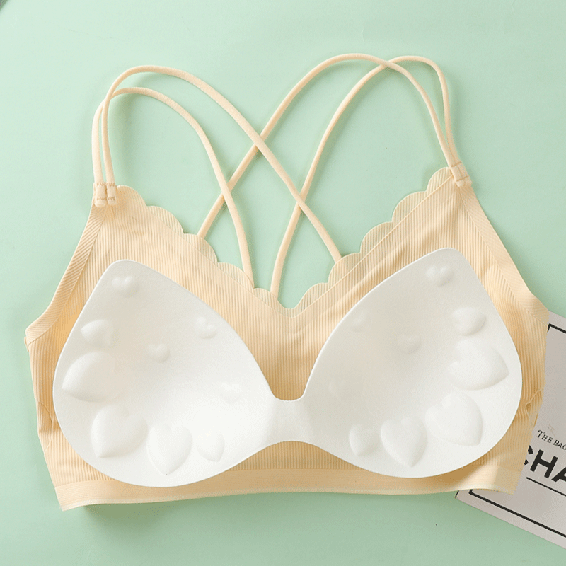 3D Quần Lót Không Đường May Áo - đánh giá và giá Bralette Triangle Set