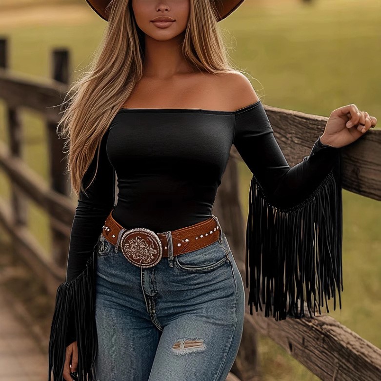 Women Clothes Longsleeve Blous - đánh giá và giá Blouse Off Shoulder
