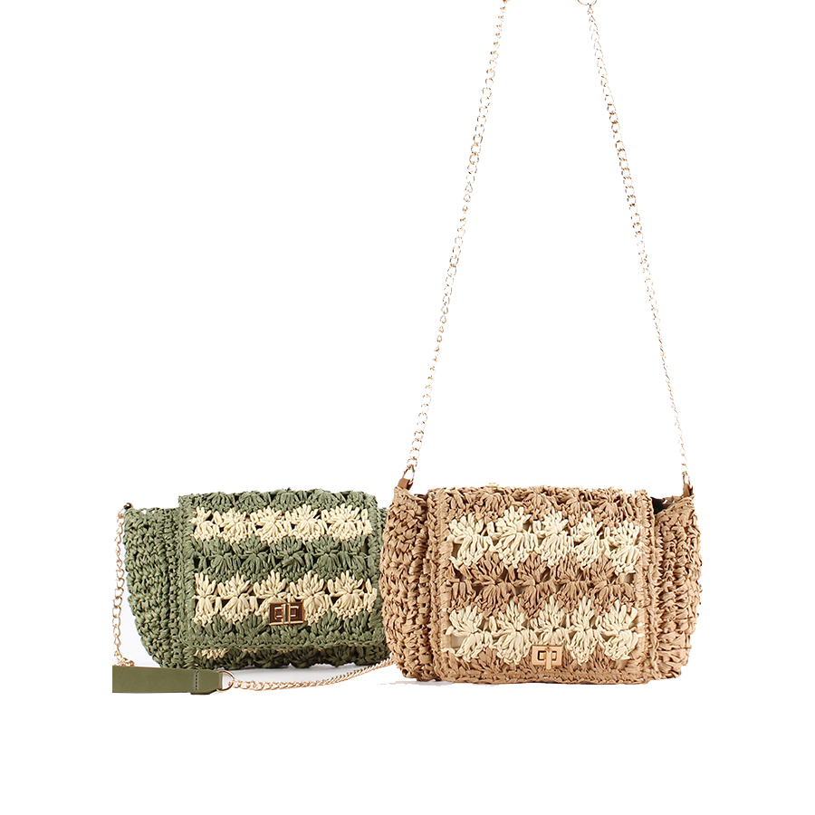 Straw Crossbody Bags for Women - đánh giá và giá Crochet Bag Raffia