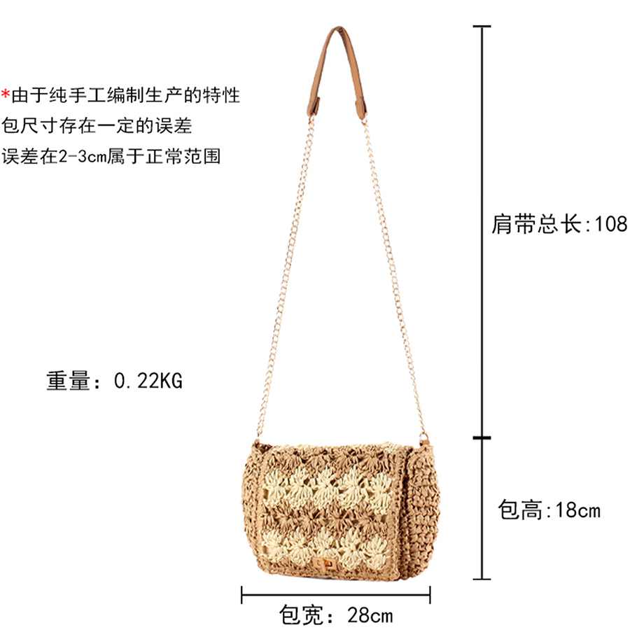 Straw Crossbody Bags for Women - đánh giá và giá Crochet Bag Raffia