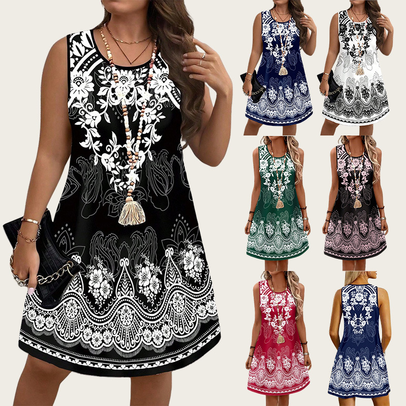 Ethnic Style Vintage Dresses 2 - đánh giá và giá Romper Floral Print
