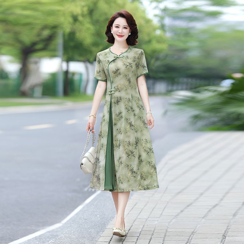 Floral Print Midi Dress for Mi - đánh giá và giá Midi Skirt Floral