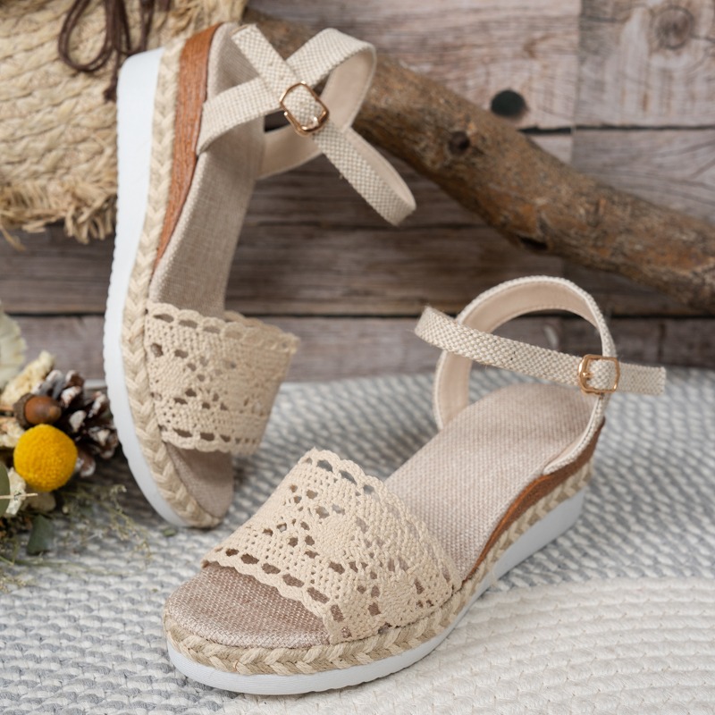 Women Lace Wedge Sandals Espad - đánh giá và giá Wedge Espadrille Women