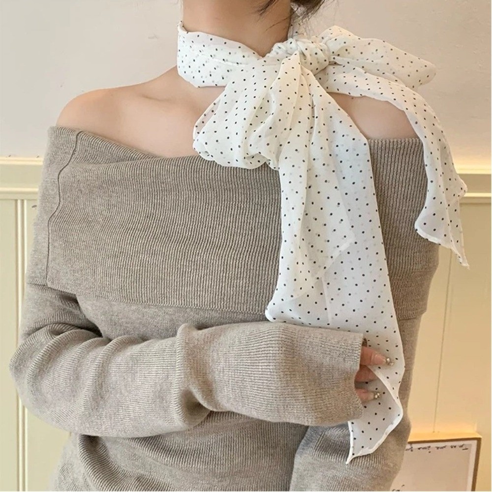 Fashion Headband Polka Dot Sca - đánh giá và giá Headband Summer Knit