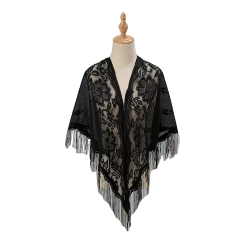 Floral Lace Shawl Wrap Women E - đánh giá và giá Kimono Sheer Floral