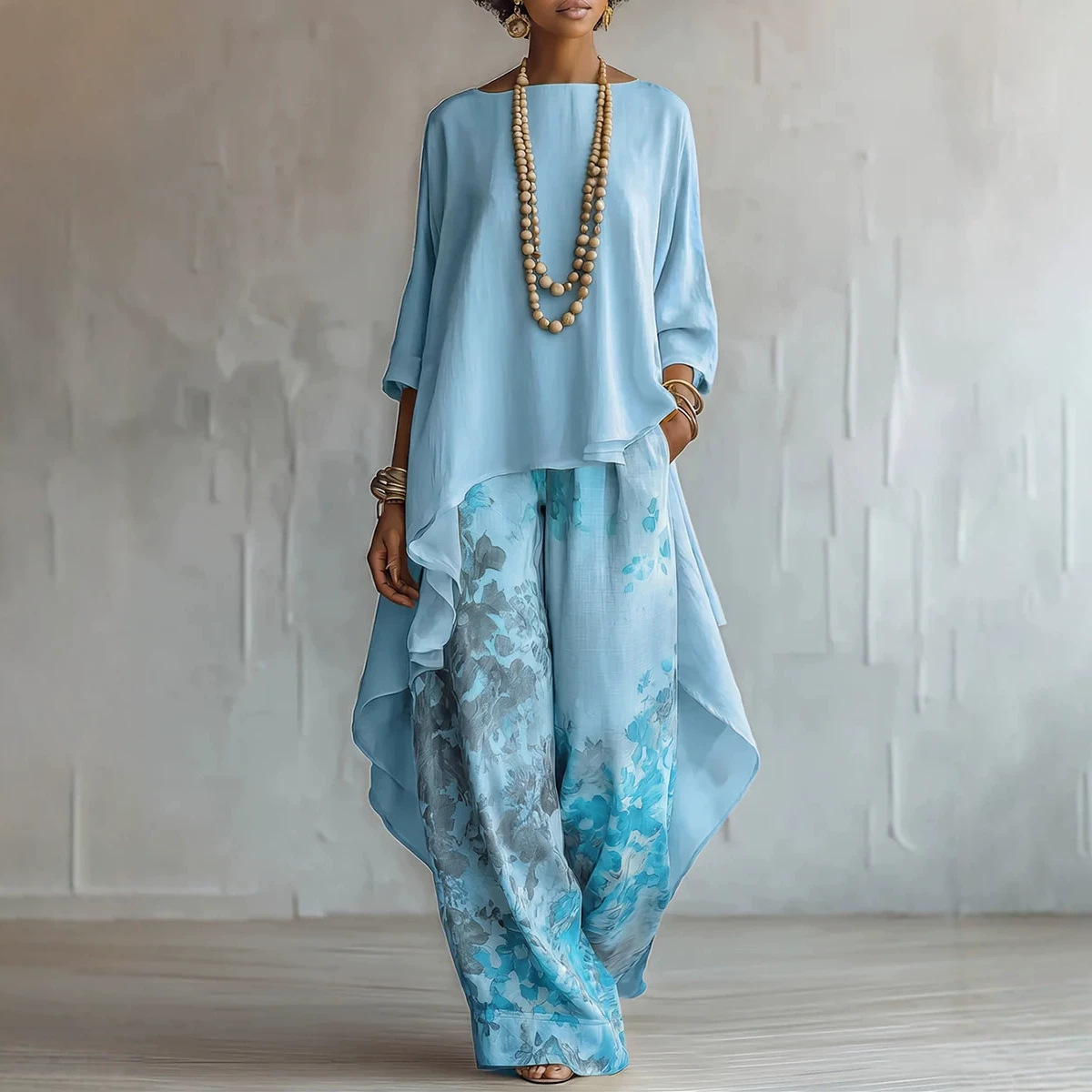 Women's 2-Piece Linen Outfit S - đánh giá và giá Linen Pant Wide
