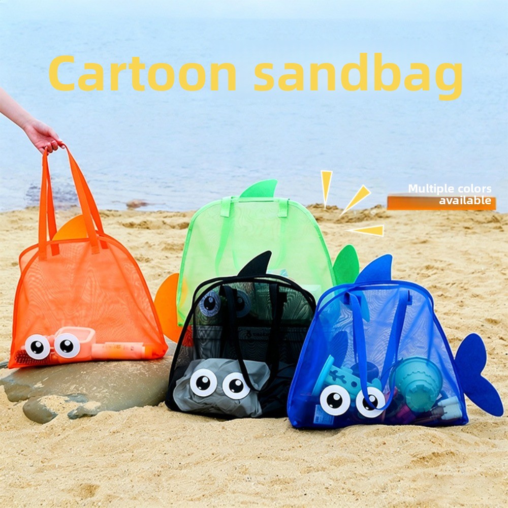 Kids Mesh Beach Bags Colorful  - đánh giá và giá Tote Bag Beach