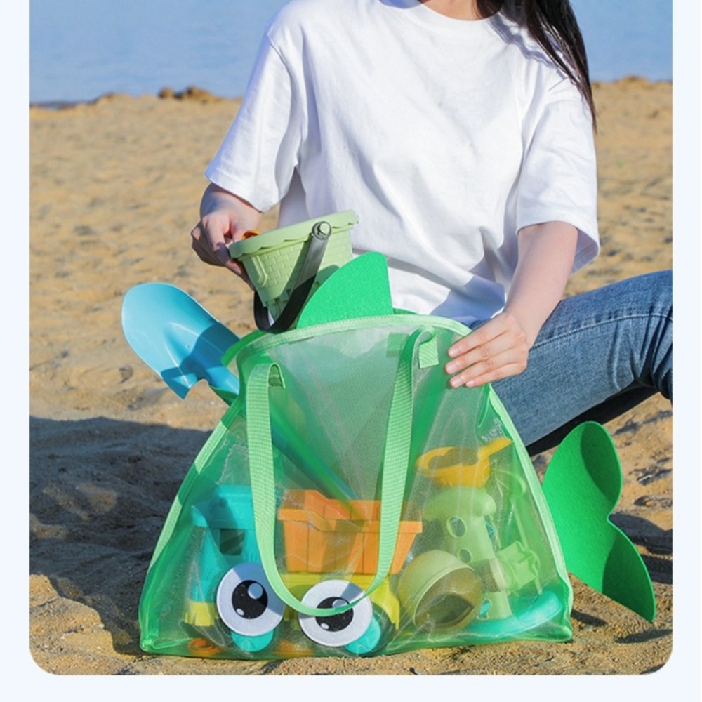 Kids Mesh Beach Bags Colorful  - đánh giá và giá Tote Bag Beach