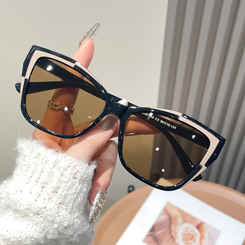 Women Color Block Cat Eye Eyeg - đánh giá và giá Sunglasses Cat Eye