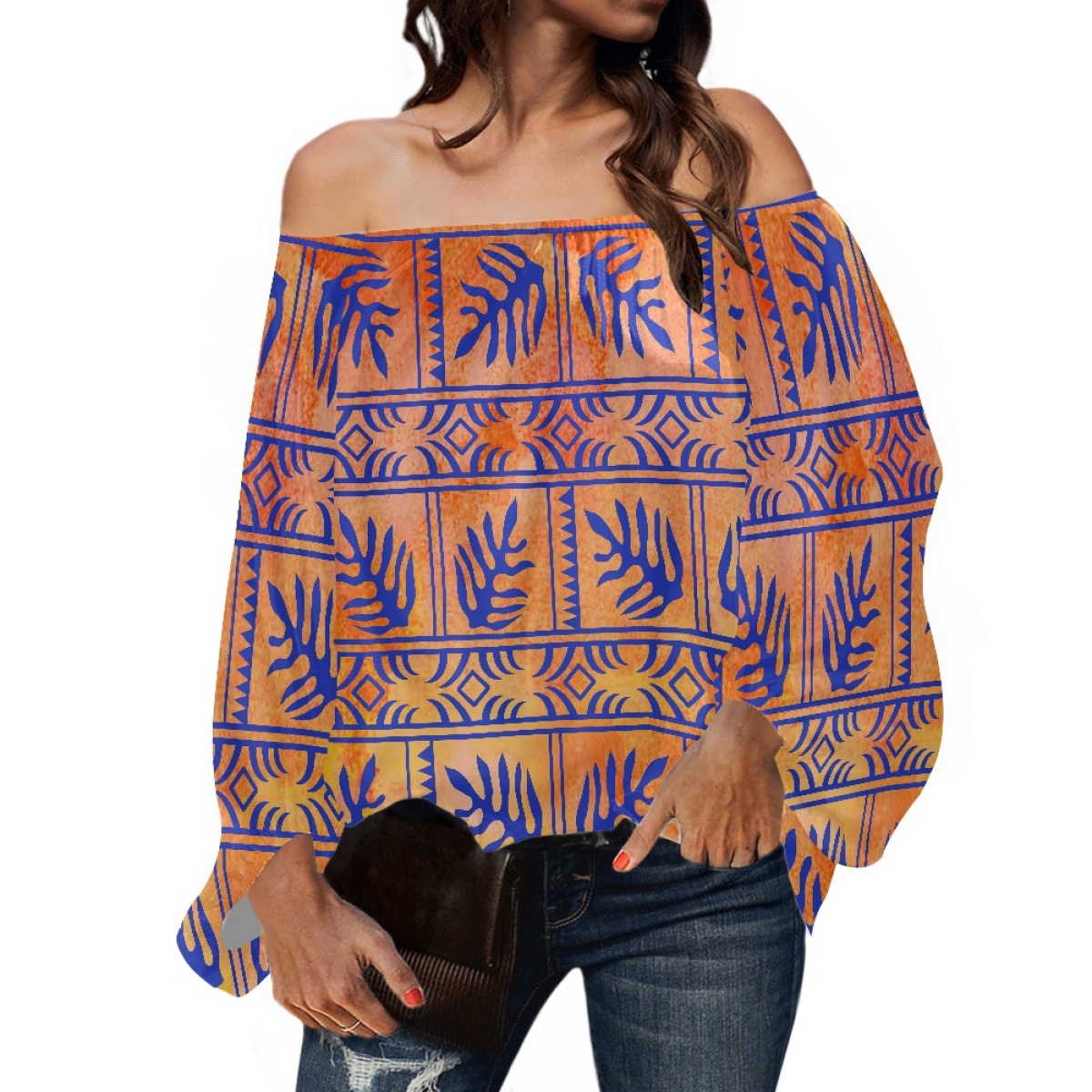 Polynesian Tribal Clothing Sam - đánh giá và giá Blouse Off Shoulder