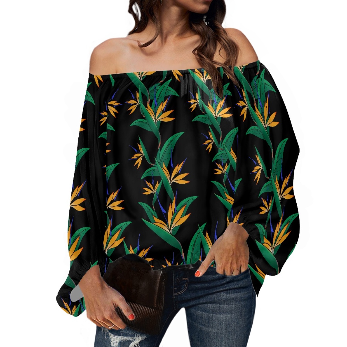Polynesian Tribal Clothing Sam - đánh giá và giá Blouse Off Shoulder