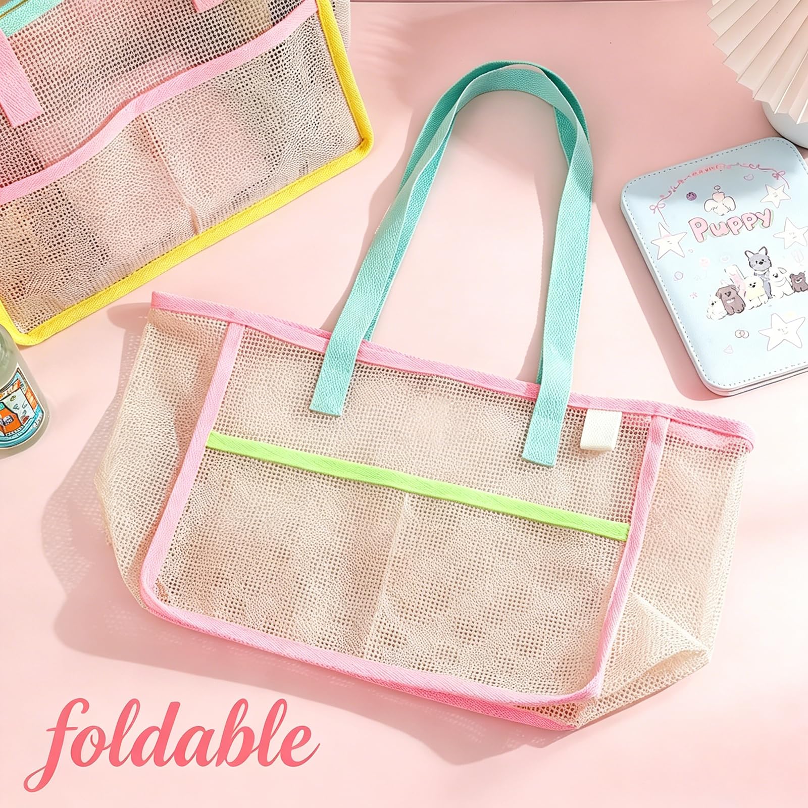 Beach Bags for Women Colorful  - đánh giá và giá Tote Bag Beach