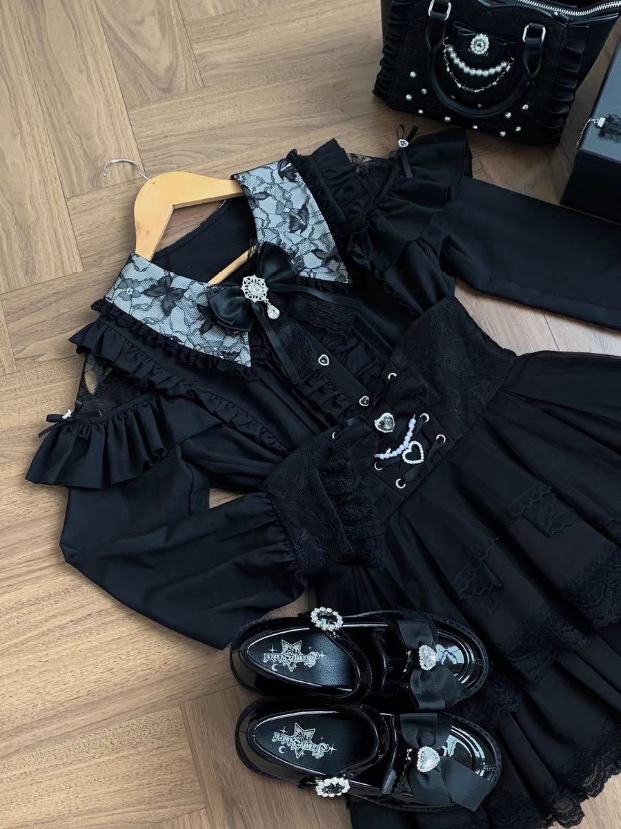 Harajuku Kawaii Skirt Sets Wom - đánh giá và giá Blouse Off Shoulder