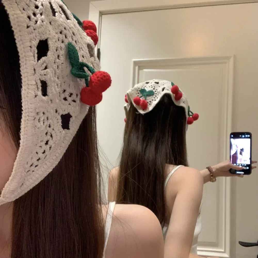 Sweet French Pastoral Style Tr - đánh giá và giá Headband Summer Knit