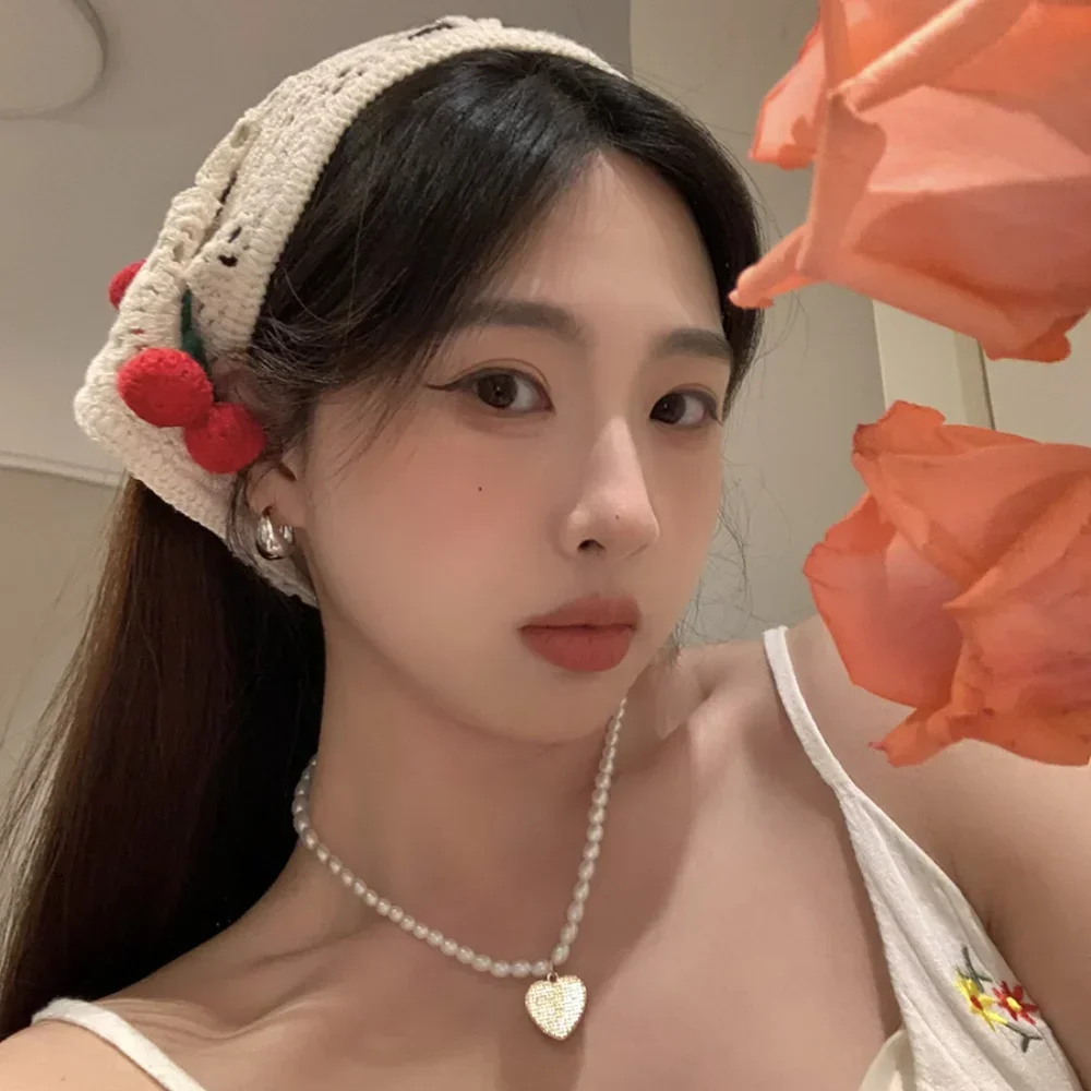 Sweet French Pastoral Style Tr - đánh giá và giá Headband Summer Knit
